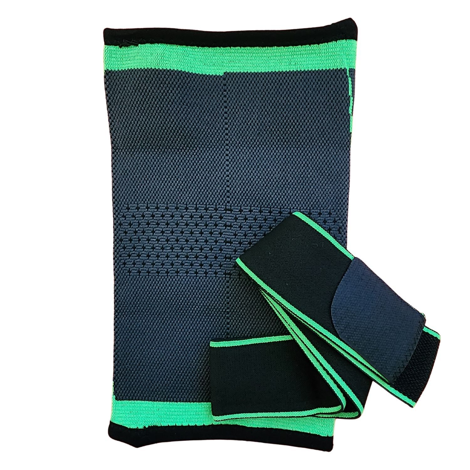 Rodillera Ajustable Compresiva Velcro Deporte Terapia Alivio image number 3.0