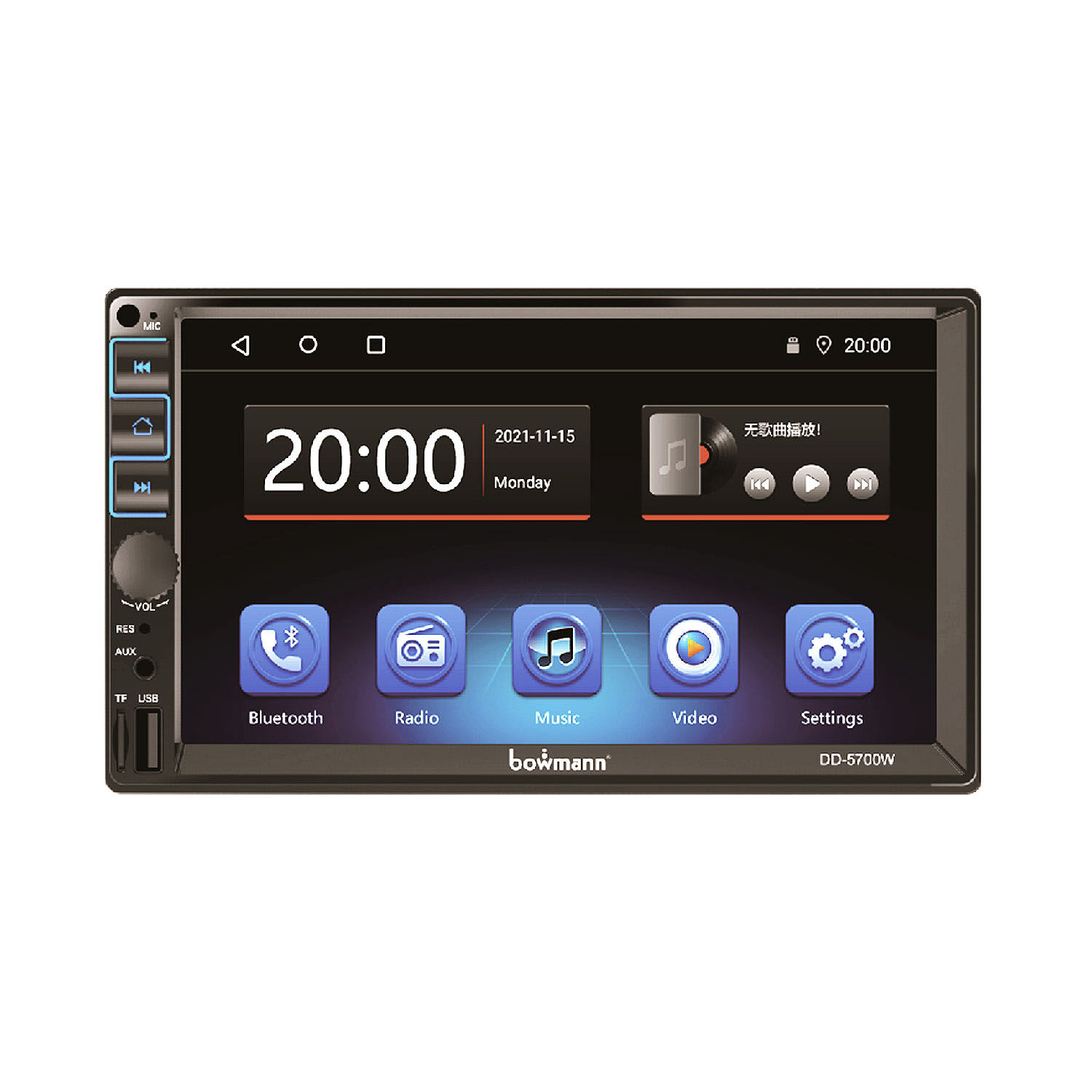 Radio Auto 2 Din 7 Hd Carplay Inalambrico Dd-5700w image number 0.0