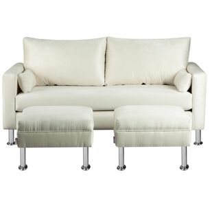 Sof&aacute; Bodevir Sky / 3 Cuerpos + 2 Pouf