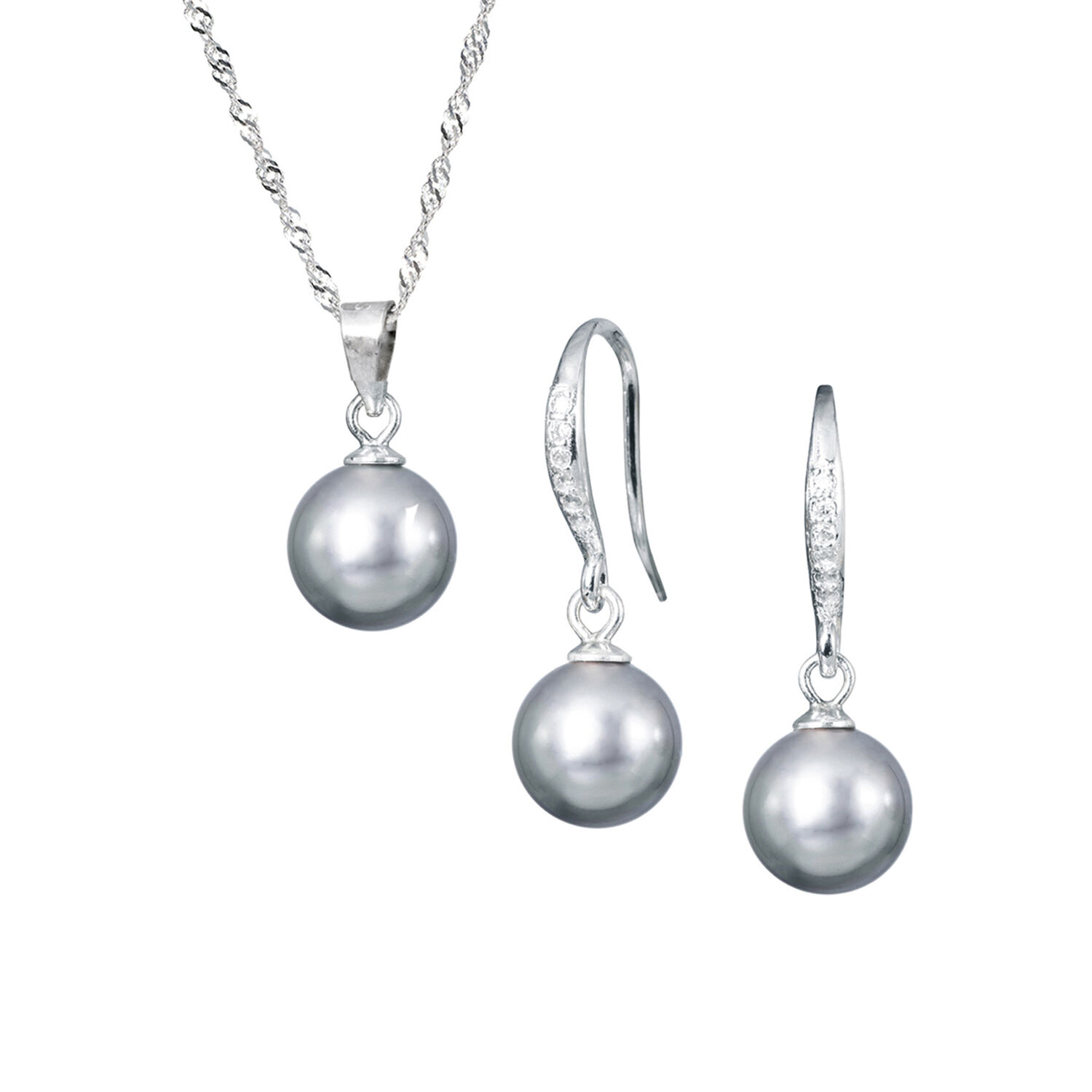Conjunto Oslo Perla Organica Grey image number 0.0