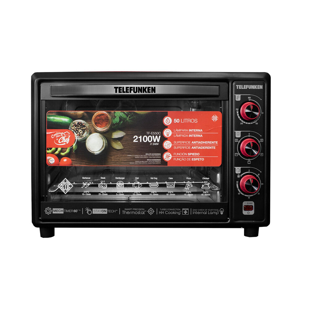 Horno Eléctrico Telefunken Tf E550c image number 1.0