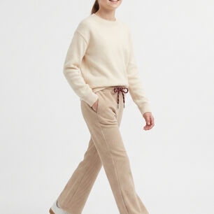 Pantalon Cotel Ni&ntilde;a Estilo Wide Leg Invierno