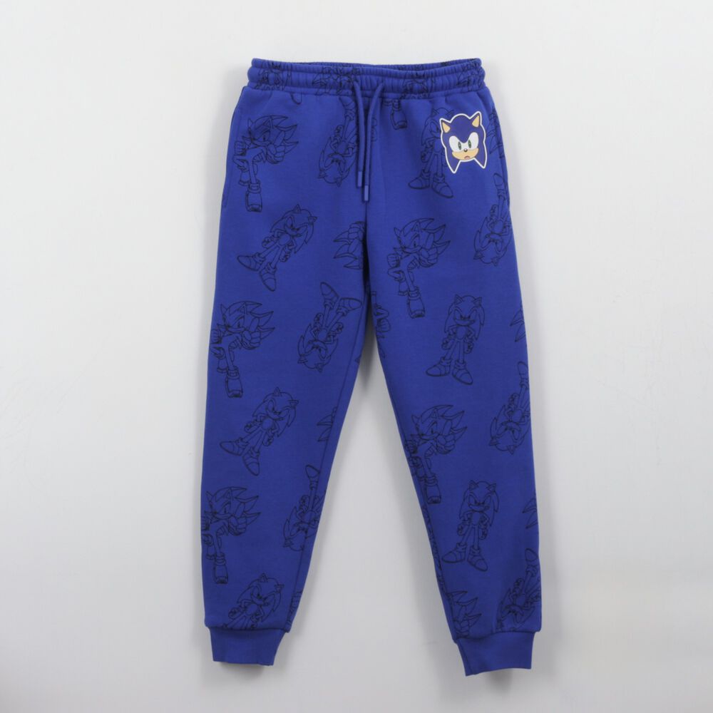 Pantal&oacute;n De Buzo Ni&ntilde;o Full Print Azul Shadow & Sonic image number 0.0