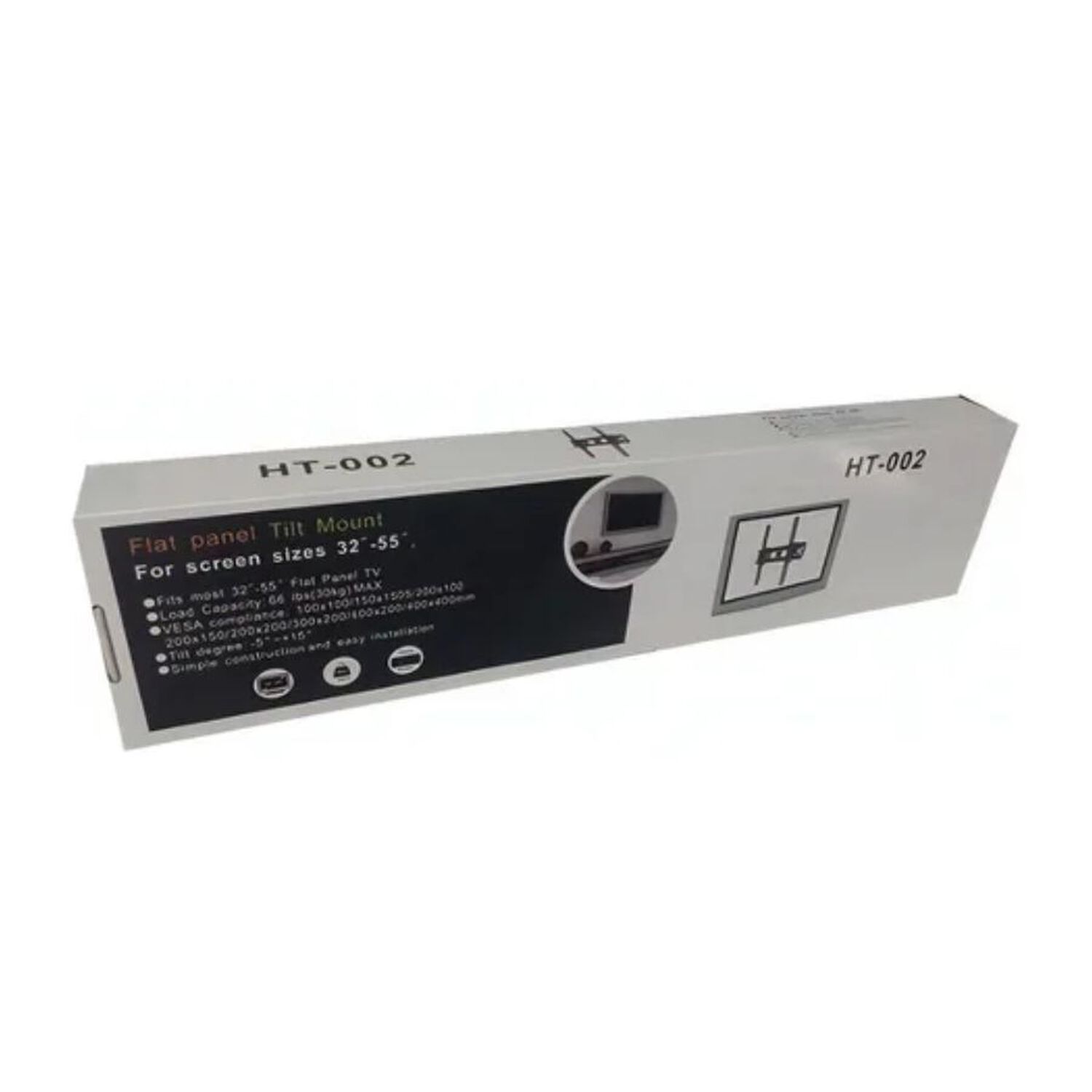 Soporte De Pared Inclinable Ht-002 Para Pantallas Planas Tv 32 55 image number 2.0