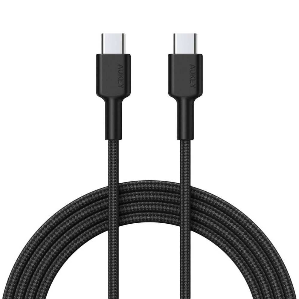 Aukey Cable Usb-c A Usb-c 0.9m 60w Negro - Cb-cd45-b image number 0.0