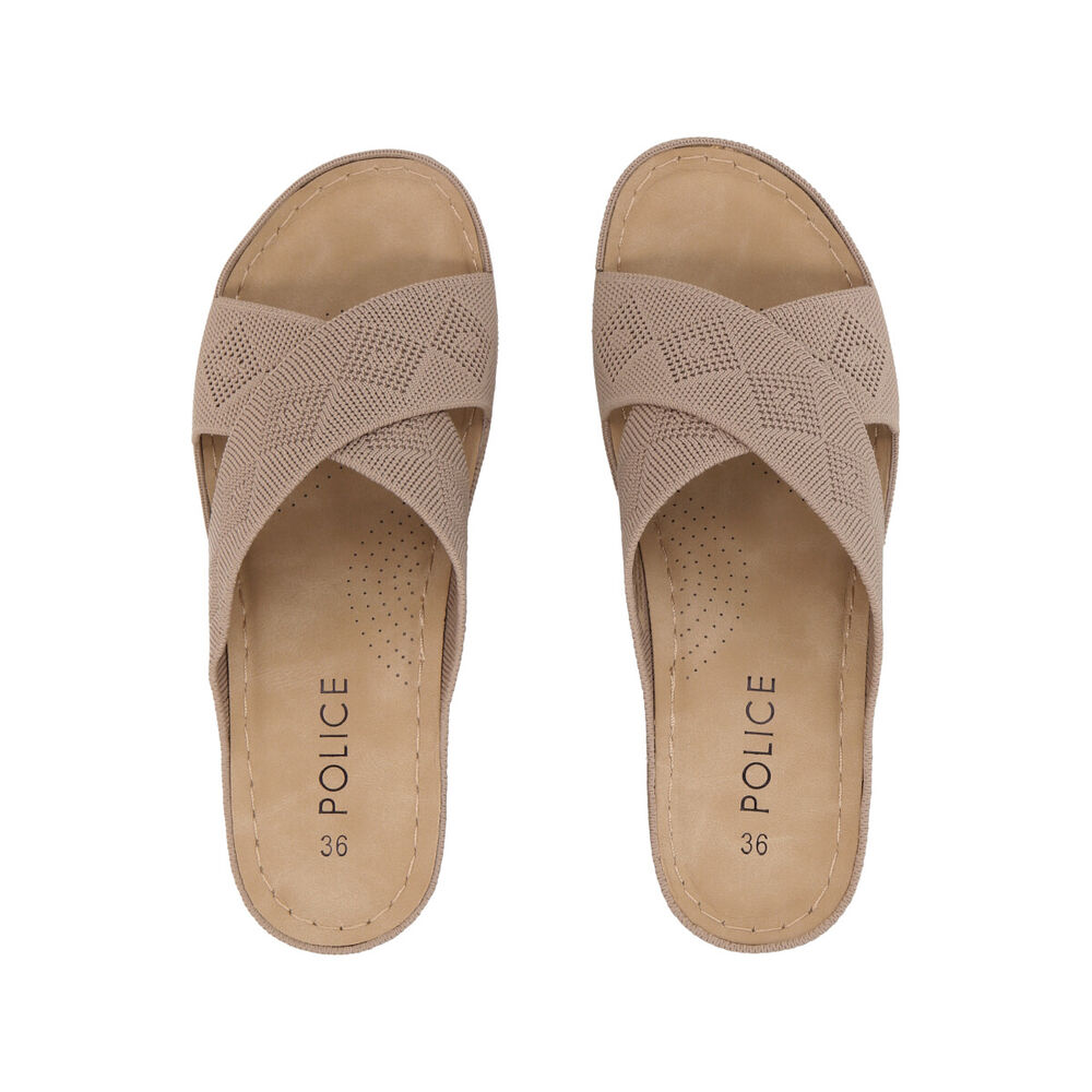 Sandalia Mujer Camel Juana Police image number 3.0