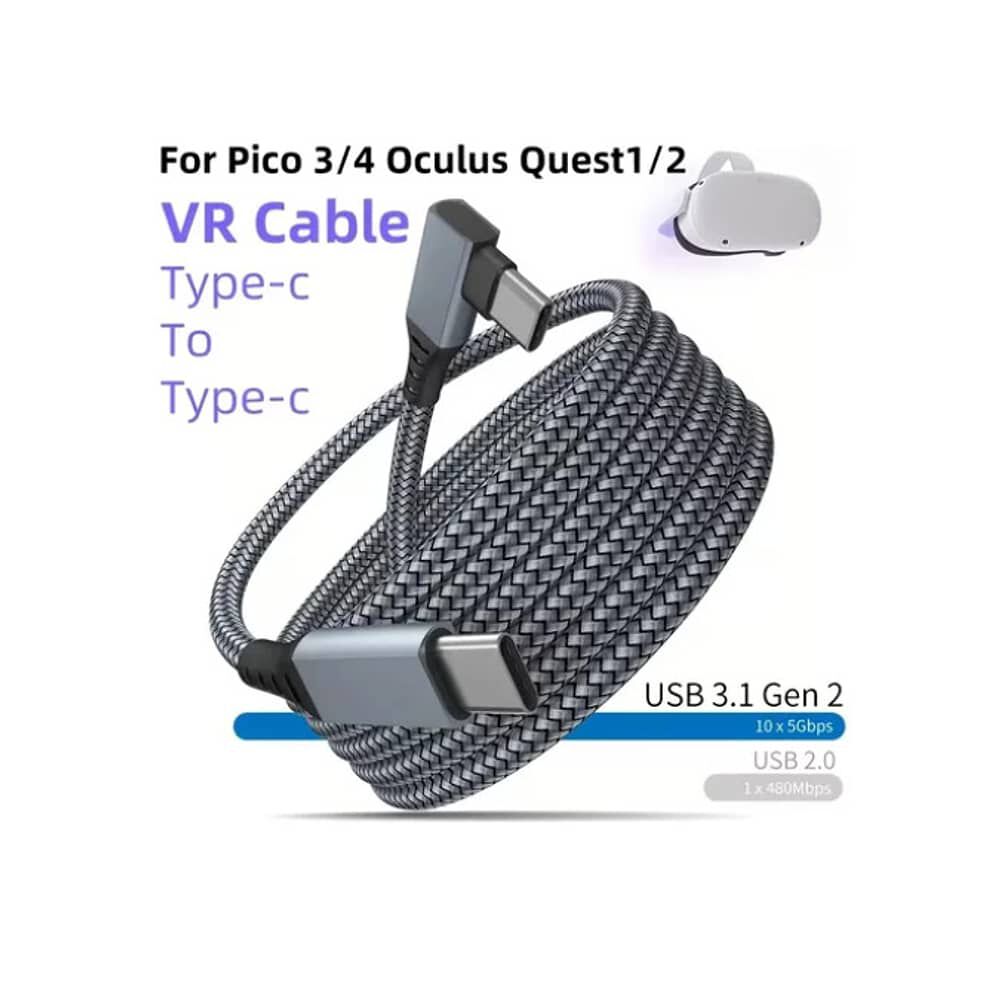 Cable Para Lente Oculus Link Usb-c A 3.1 2da Gen. (5m) 90 image number 5.0