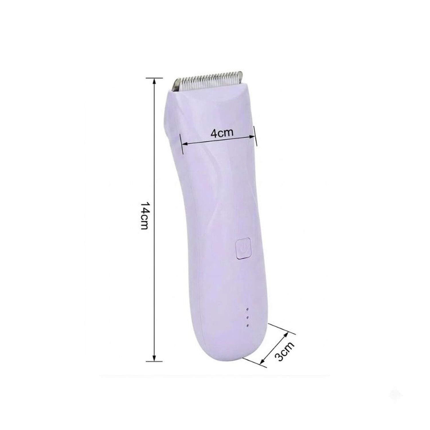 Maquina Cortar Pelo Bebes Ni&ntilde;os Silenciosa Recargable Lila image number 3.0