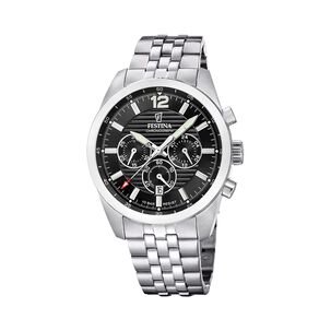Reloj F20742/3 Festina Negro Hombre Timeless Chronograph