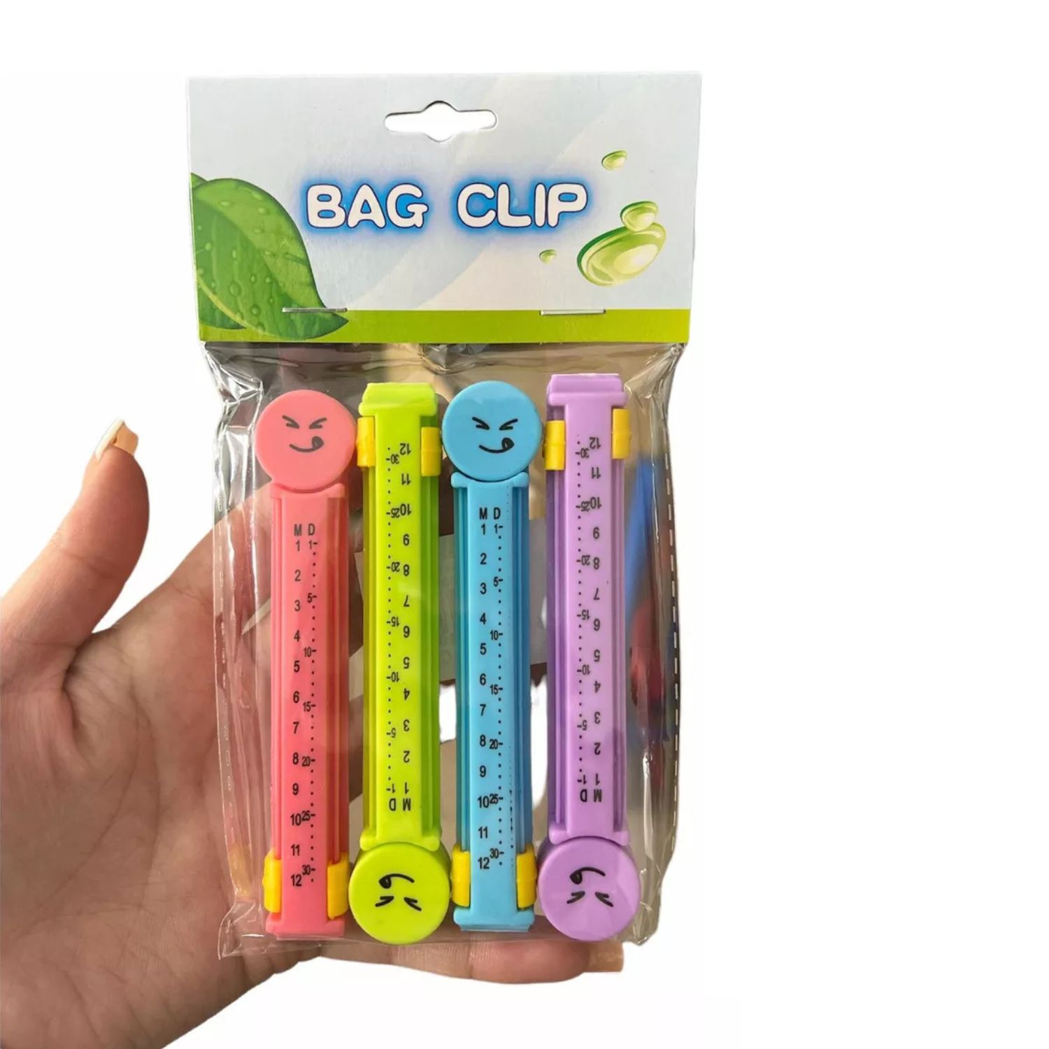 Clips Para Bolsas Sellado F&aacute;cil Alimento Conservaci&oacute;n Cocina image number 2.0