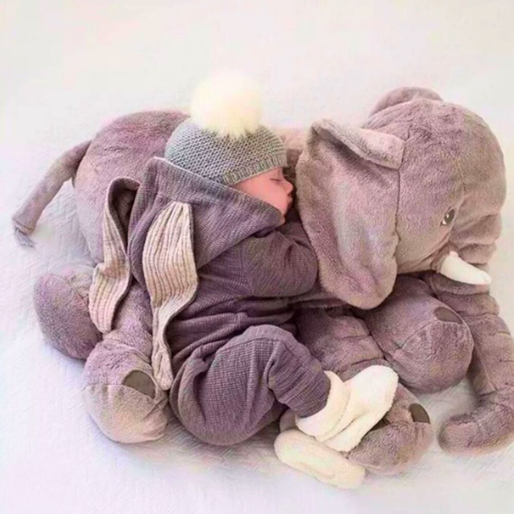 Elefante Coj&iacute;n Almohada Gris image number 2.0