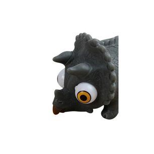 Juguete Para Morder Dinosaurio Ojos Saltones 6x8cm Para Mascotas