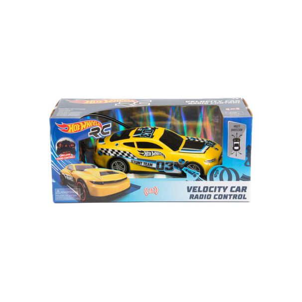Rc Cars Hot Wheels 1:24 Velocity Car 4 Asst