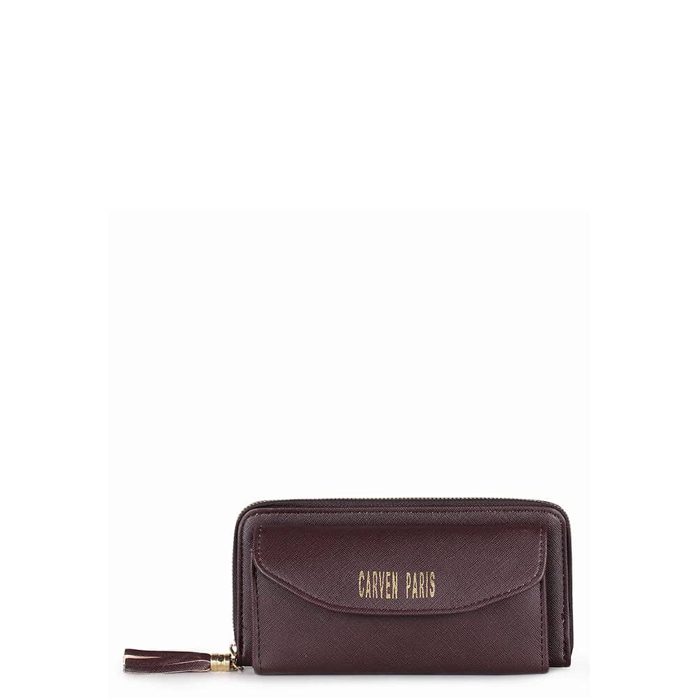 Billetera De Mujer Aria Caf&eacute; Carven image number 0.0