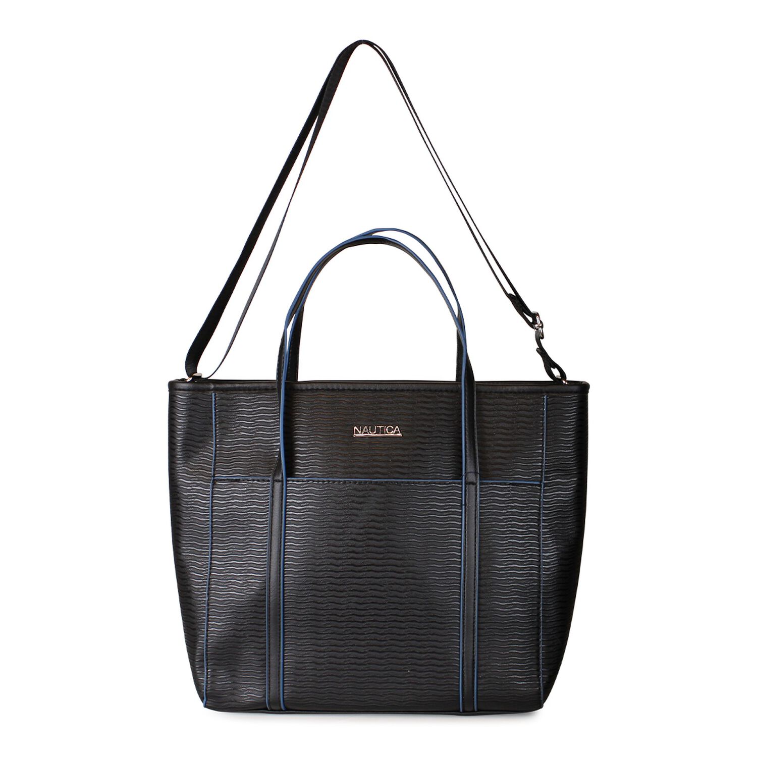 Pack Nautica Maleta Cabina Amsterdam Azul + Cartera Leeway image number 2.0
