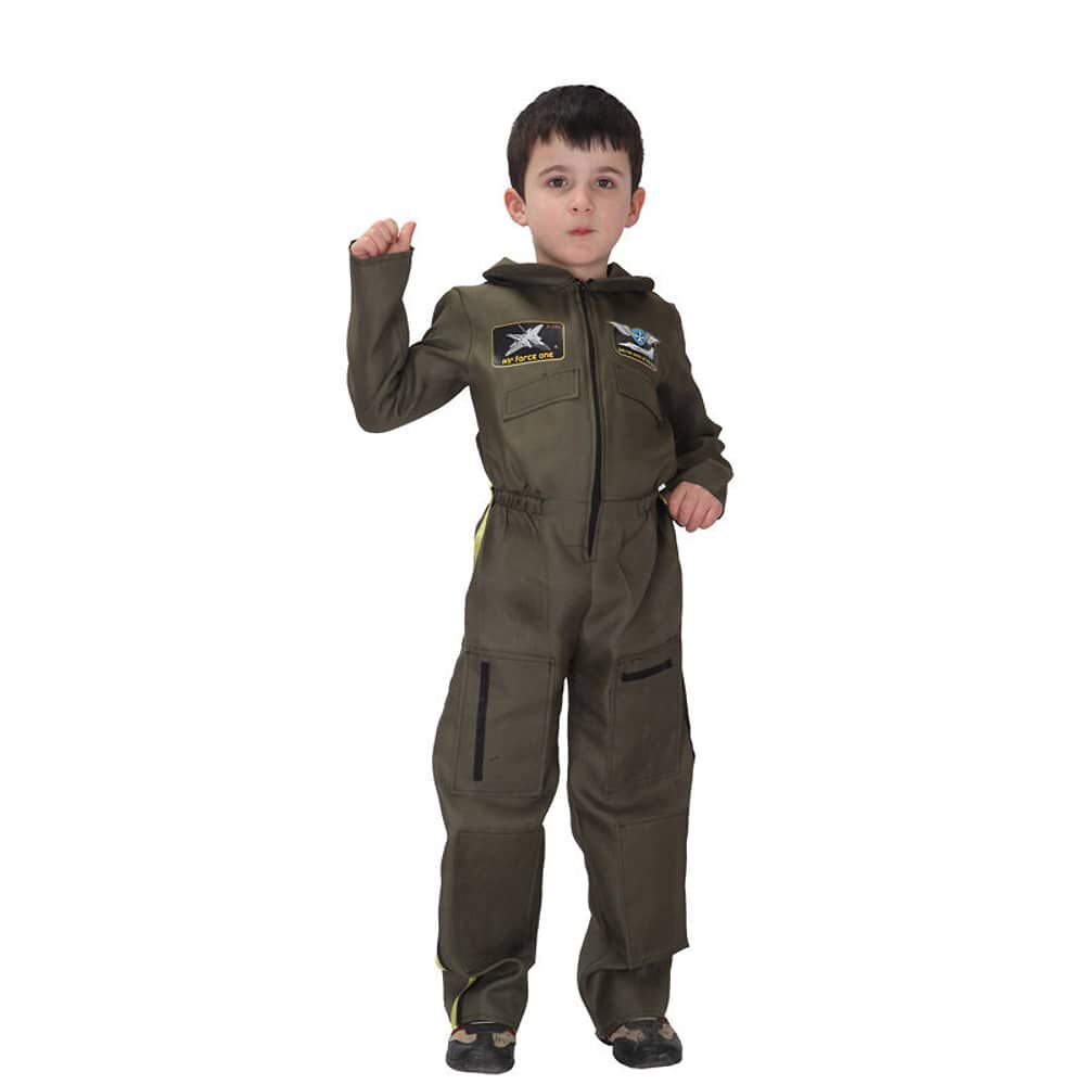 Disfraz Cosplay Piloto Top Gun Infantil image number 2.0