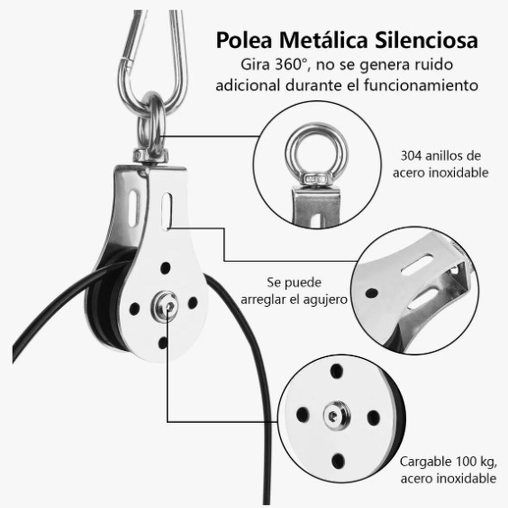 Sistema De Cable Con Polea image number 4.0