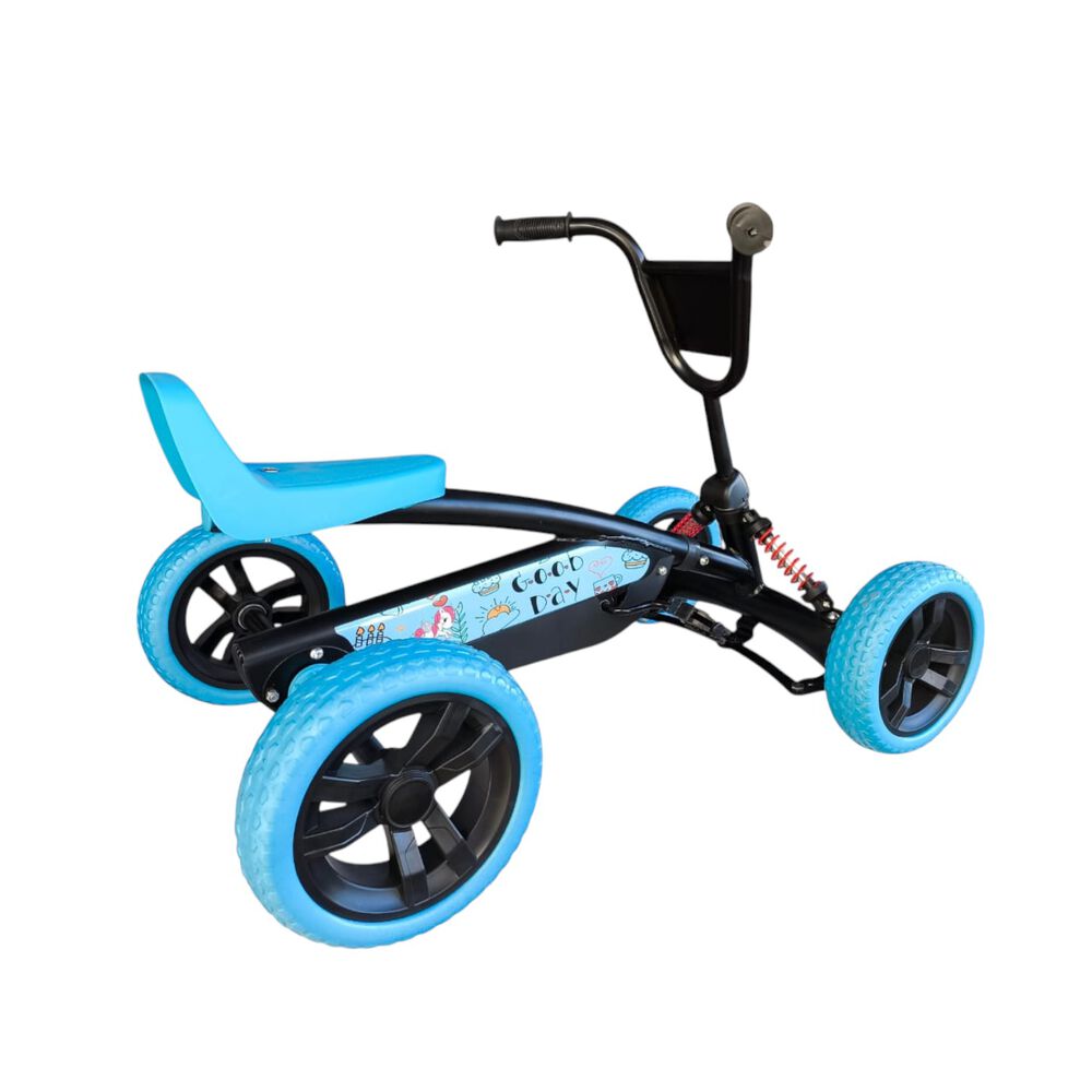 Gokart Racing Con Pedales Celeste image number 5.0