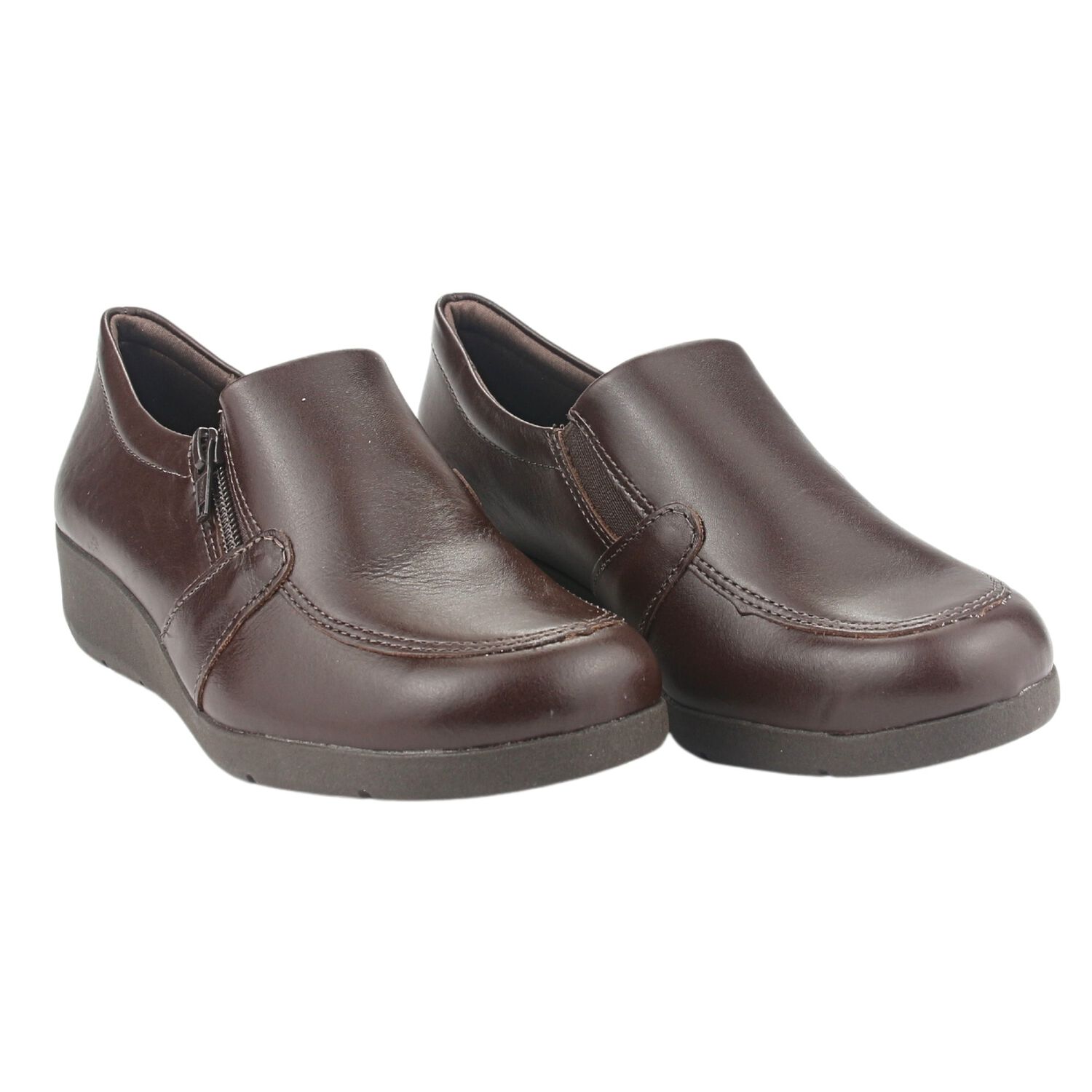 Mocasin Comfortflex Mujer 2393402 Caf&eacute; Casual image number 4.0