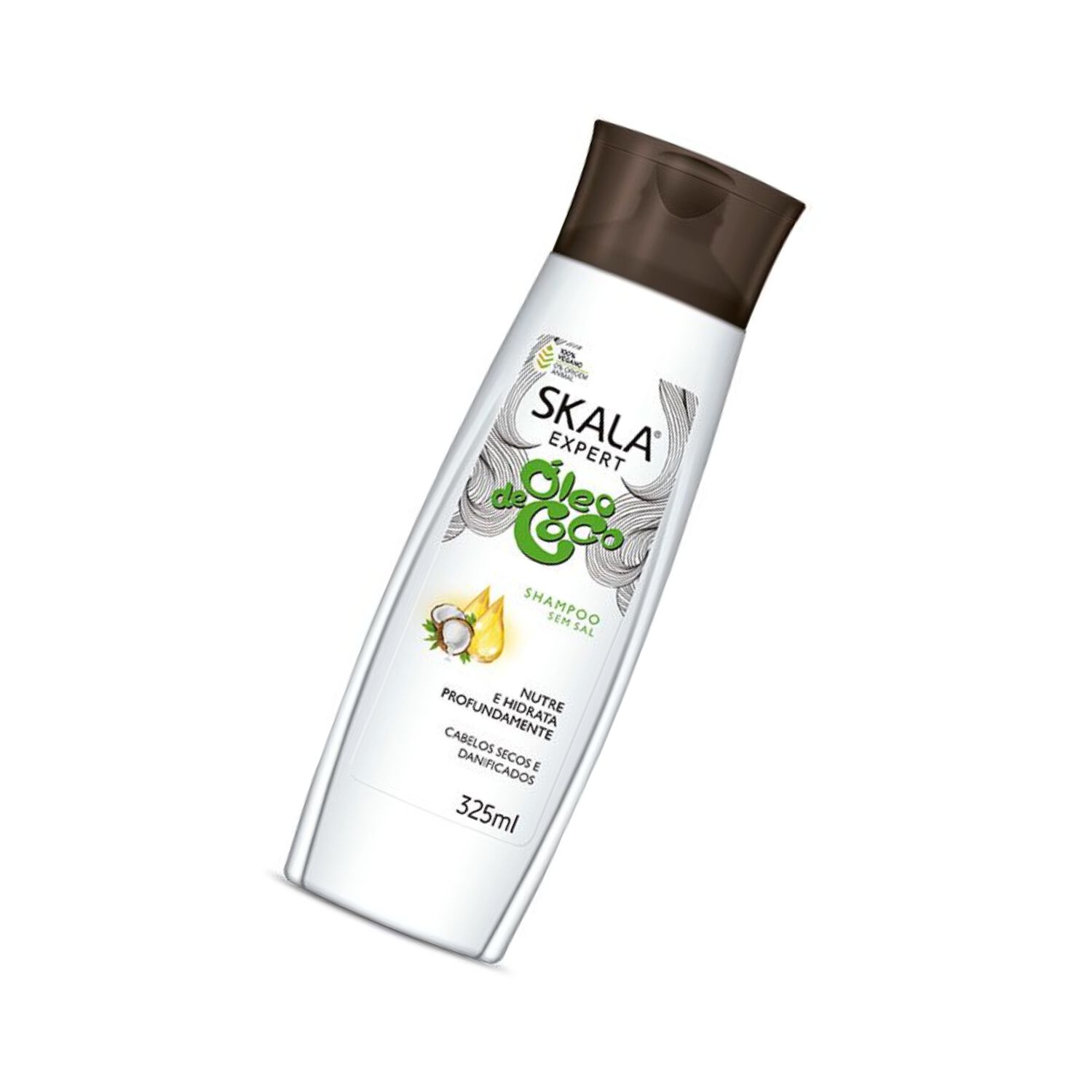 Shampoo Sin Sal Oleo De Coco 325 Ml Skala image number 1.0