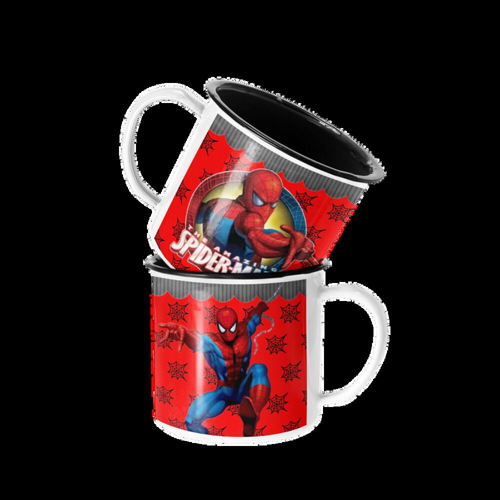 Taza Enlozada Lechera El Increible Hombre Araña Spiderman image number 0.0