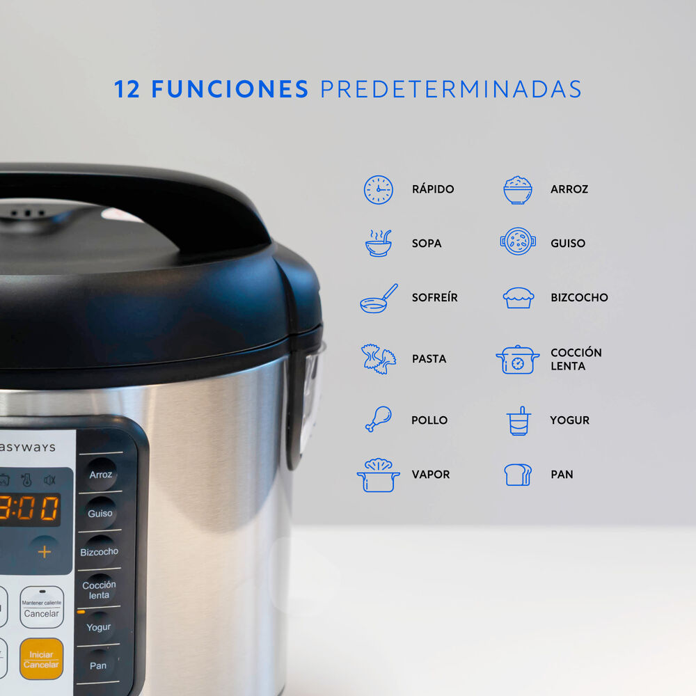 Olla De Coccion Multicooker Pro 5,5 L Easyways image number 3.0