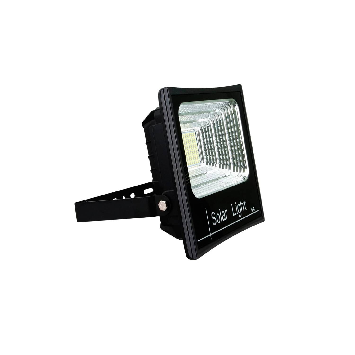 Foco Solar Exterior 500w Ip67 Con Panel Hd + Control Remoto image number 1.0