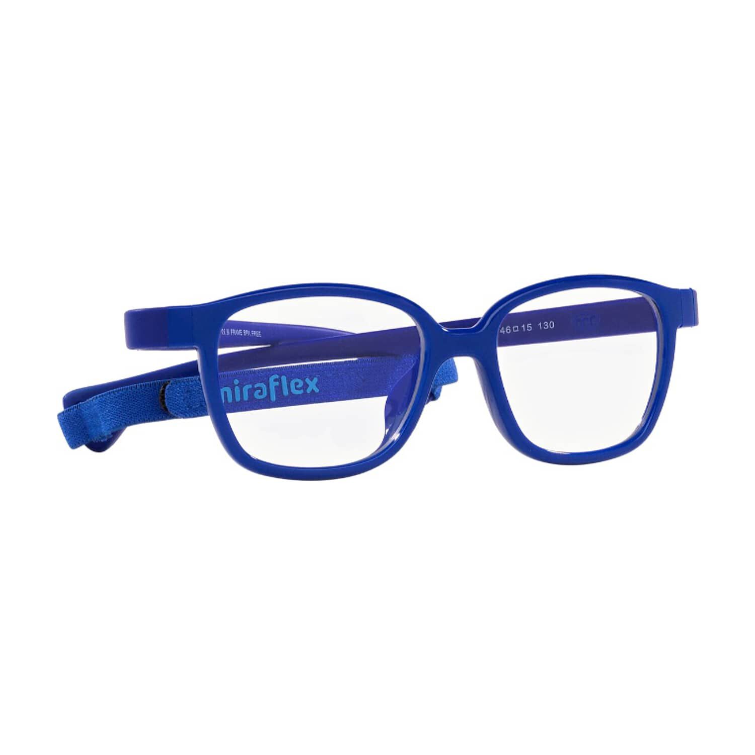 Lentes &Oacute;pticos Azul Con Correa Miraflex Para Ni&ntilde;os image number 11.0