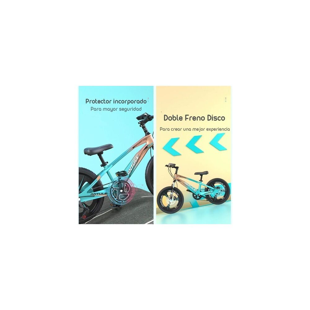 Bicicleta Infantil 10-15 A&ntilde;os Aro 22 Lubabycas Rosada image number 4.0