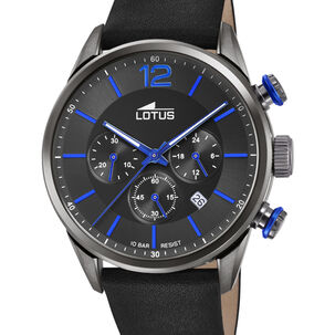 Reloj 18687/3 Lotus Negro Hombre Chrono