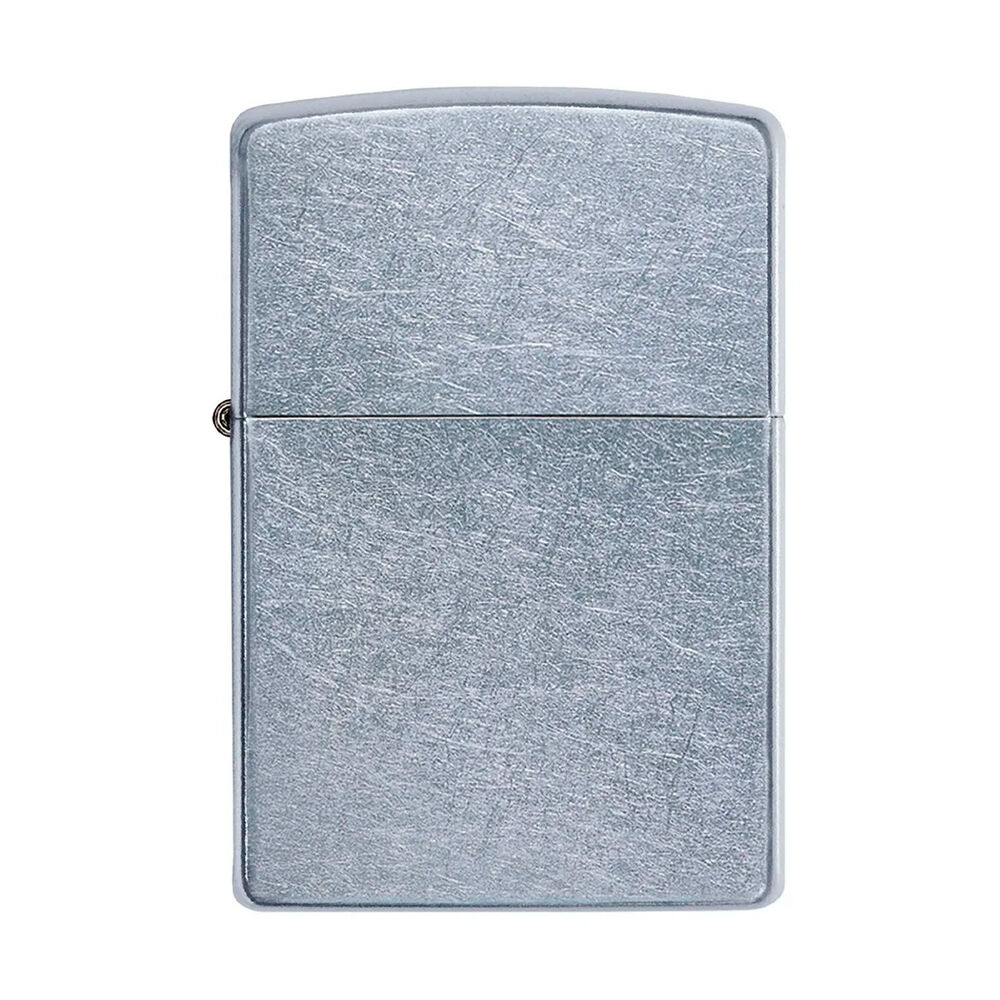 Encendedor Zippo Lighter Street Chrome Plateado Zp207 image number 1.0