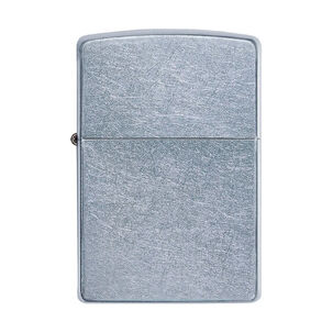 Encendedor Zippo Lighter Street Chrome Plateado Zp207
