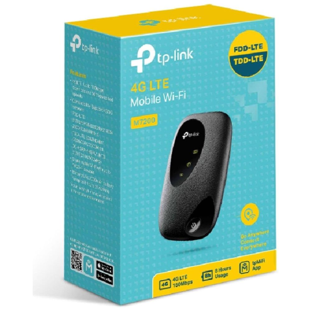 Router Wifi Portatil 4g Lte Negro M7200 image number 4.0