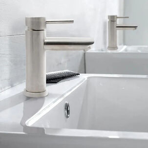 Monomando Llave Grifo De Apertura En Frio Para Lavatorio Modelo Fiorenzo Marca Stretto