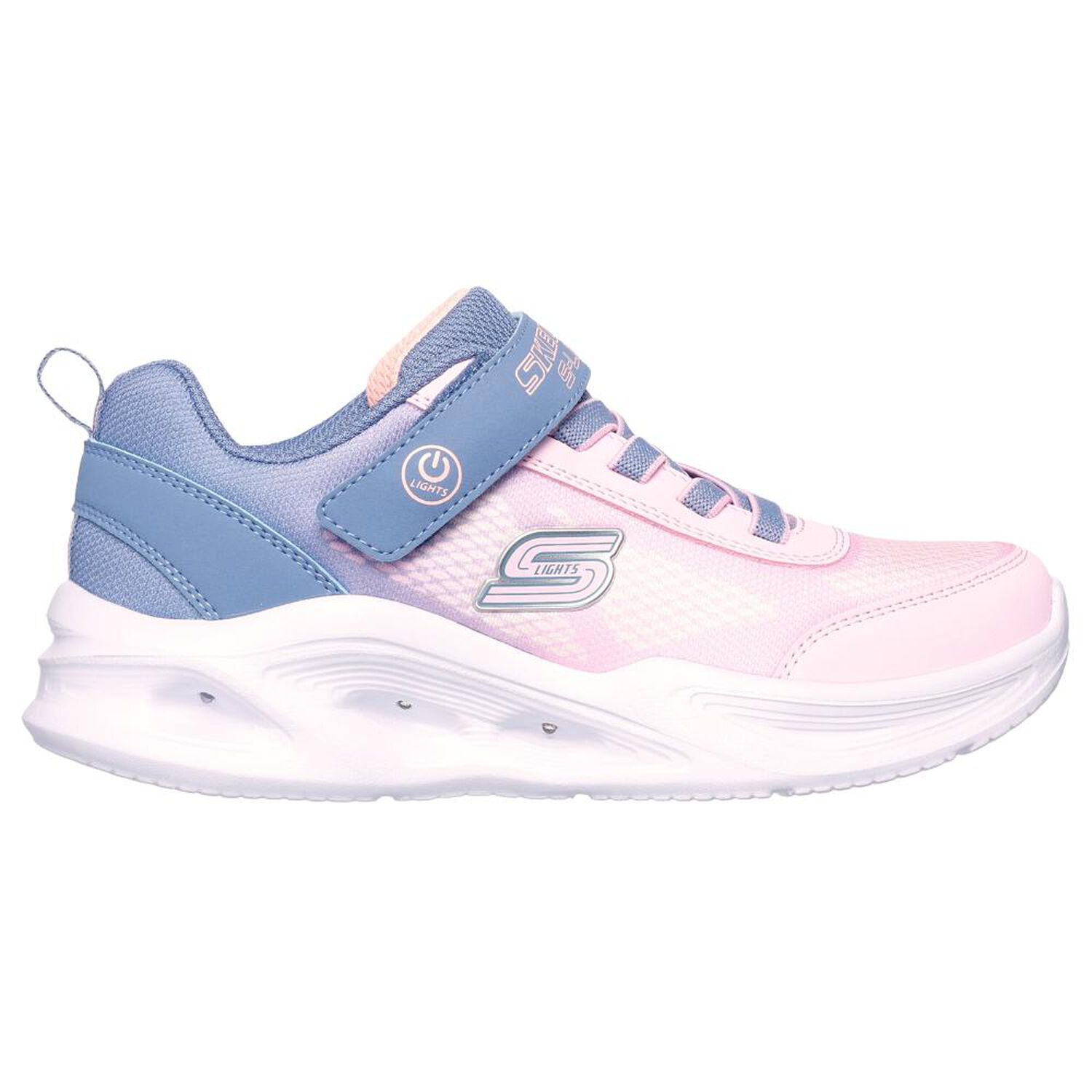 Zapatilla Infantil Ni&ntilde;a Skechers Sola Glow - Ombre Deluxe Gylp image number 1.0
