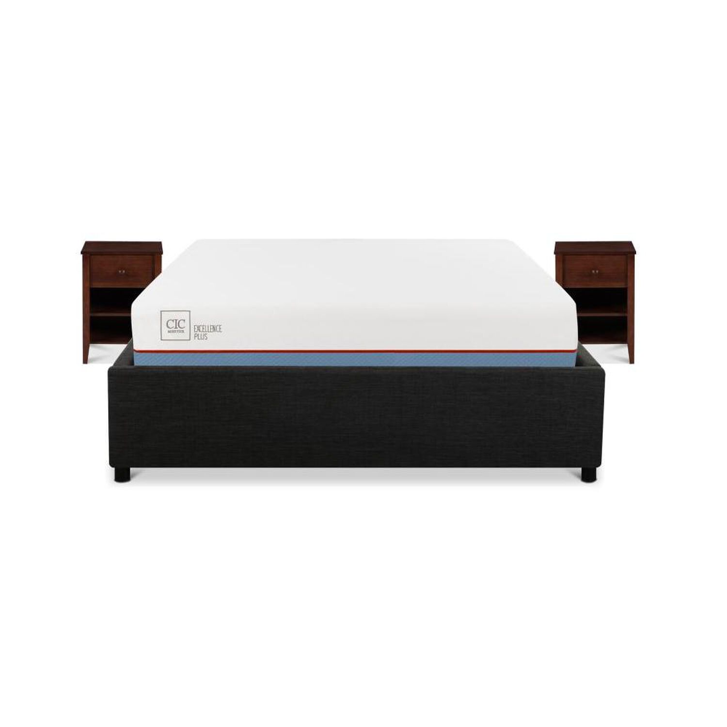 Cama Ba&uacute;l Cic Excellence Plus / 2 Plazas / Base Normal + Velador image number 0.0