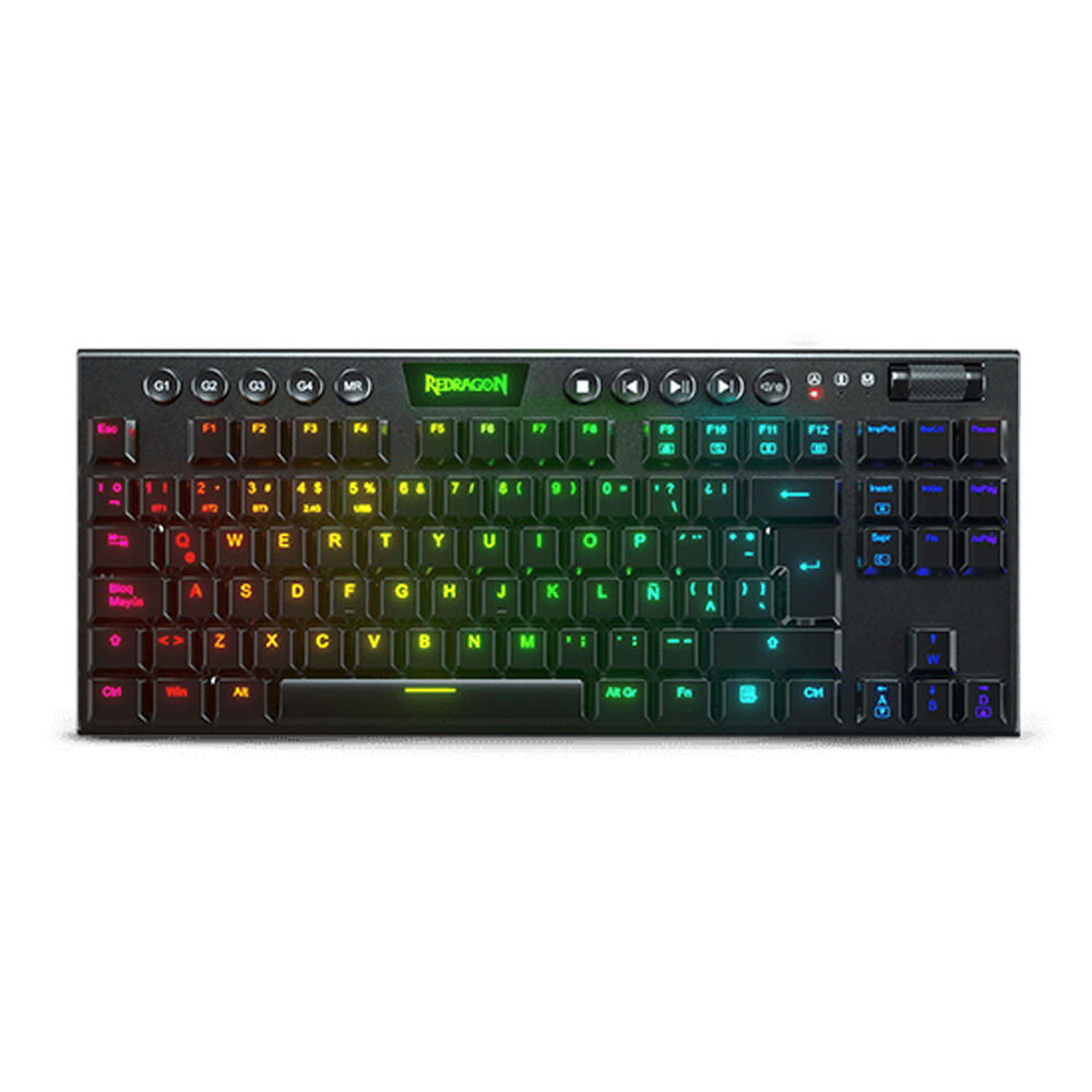 Teclado Gamer Redragon Horus Tkl Black K621 Sw Red Wireless image number 0.0