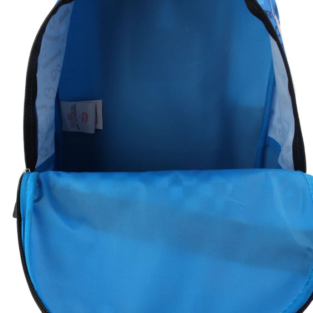 Pack 3 Piezas Mochila Escolar Infantil Superhéroe Azul Rojo image number 2.0