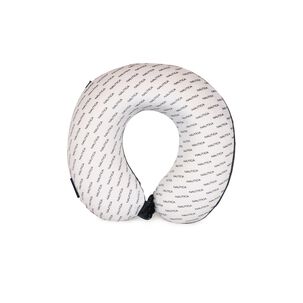 Almohada De Viaje Memory Foam Negro-blanca Nautica