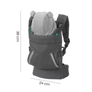 Portabebe Ergonomico Osito Con Gorrito