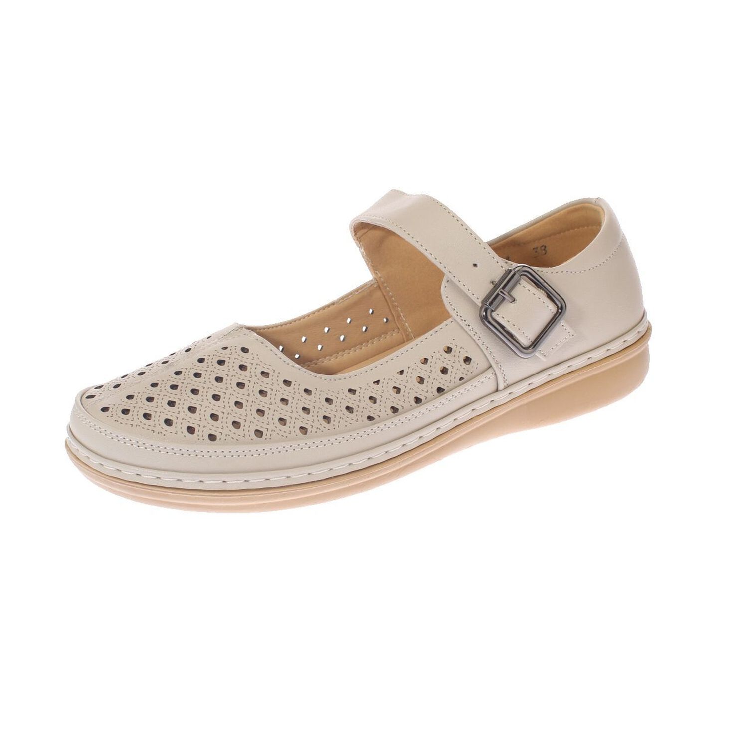 Sandalia Confort Negro Modelo Italiano Art. 5ask76801beige image number 0.0