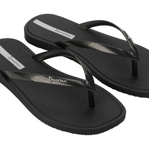 Sandalia Mujer Negro Solar Colors Ipanema