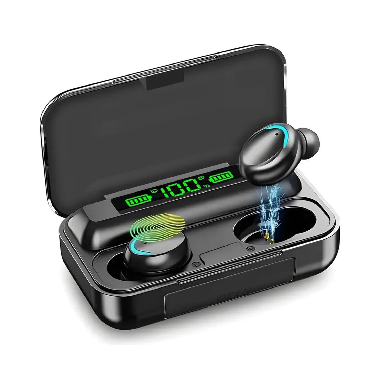 Aud&iacute;fonos Touch Energizer Bluetooth True Wireless Deep Bass image number 2.0