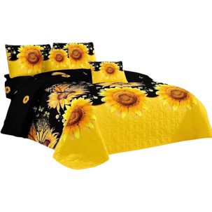 Cobertor Quilt De Verano Cubrecama 2 Plazas Colcha 230x250cm Gs