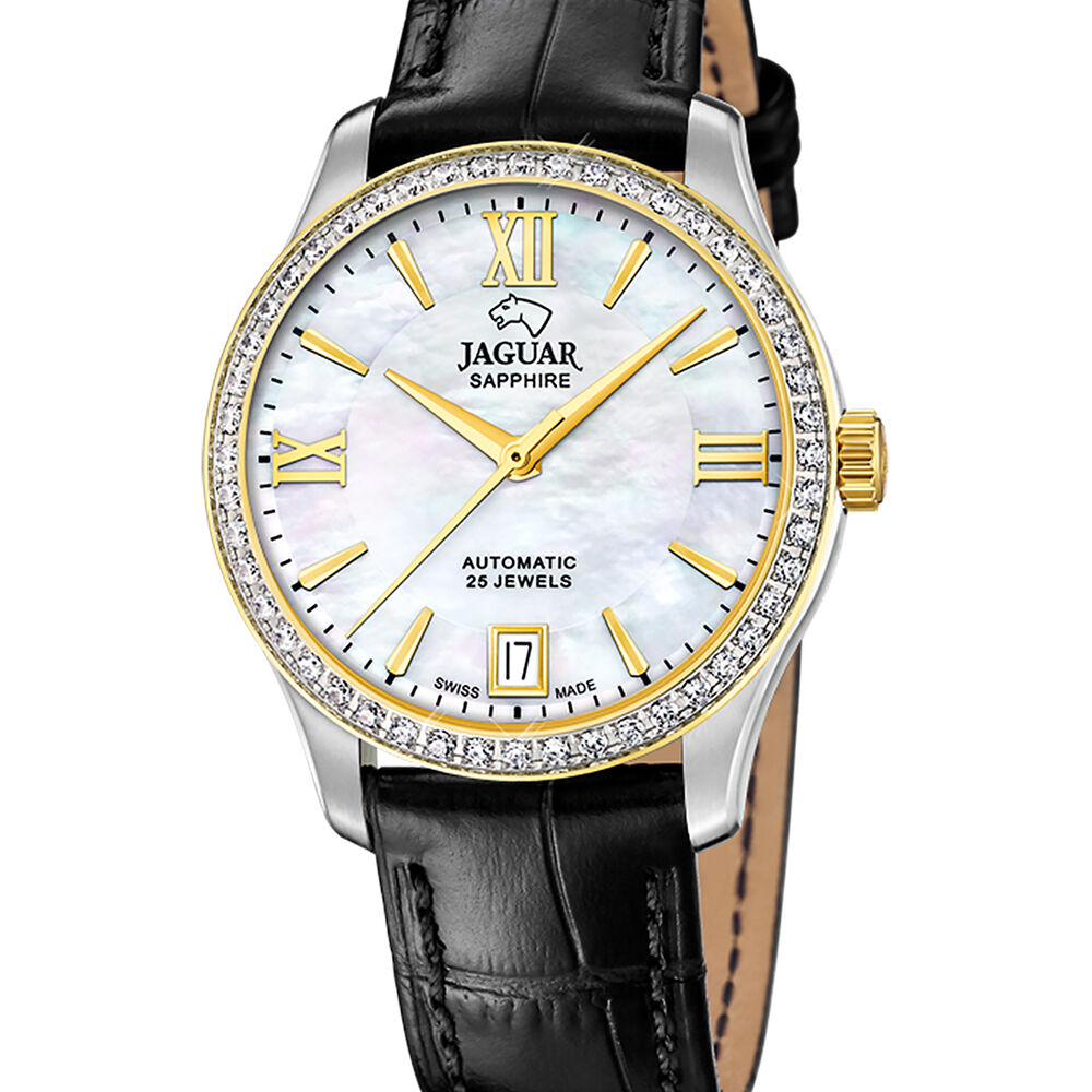 Reloj J998/a Jaguar Swiss Blanco Mujer Automático image number 0.0