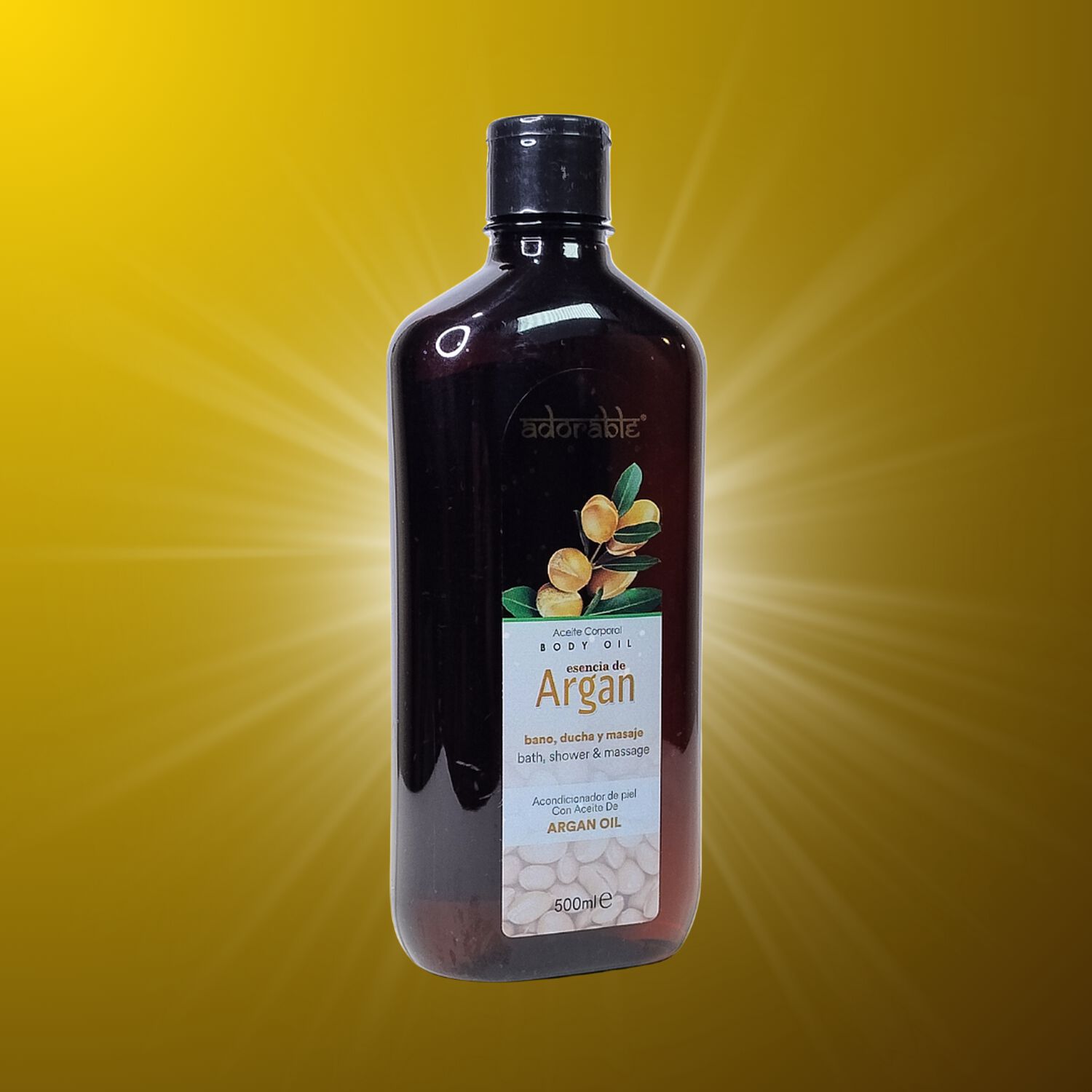 Adorable Aceite Corporal Argan 500 Ml image number 2.0
