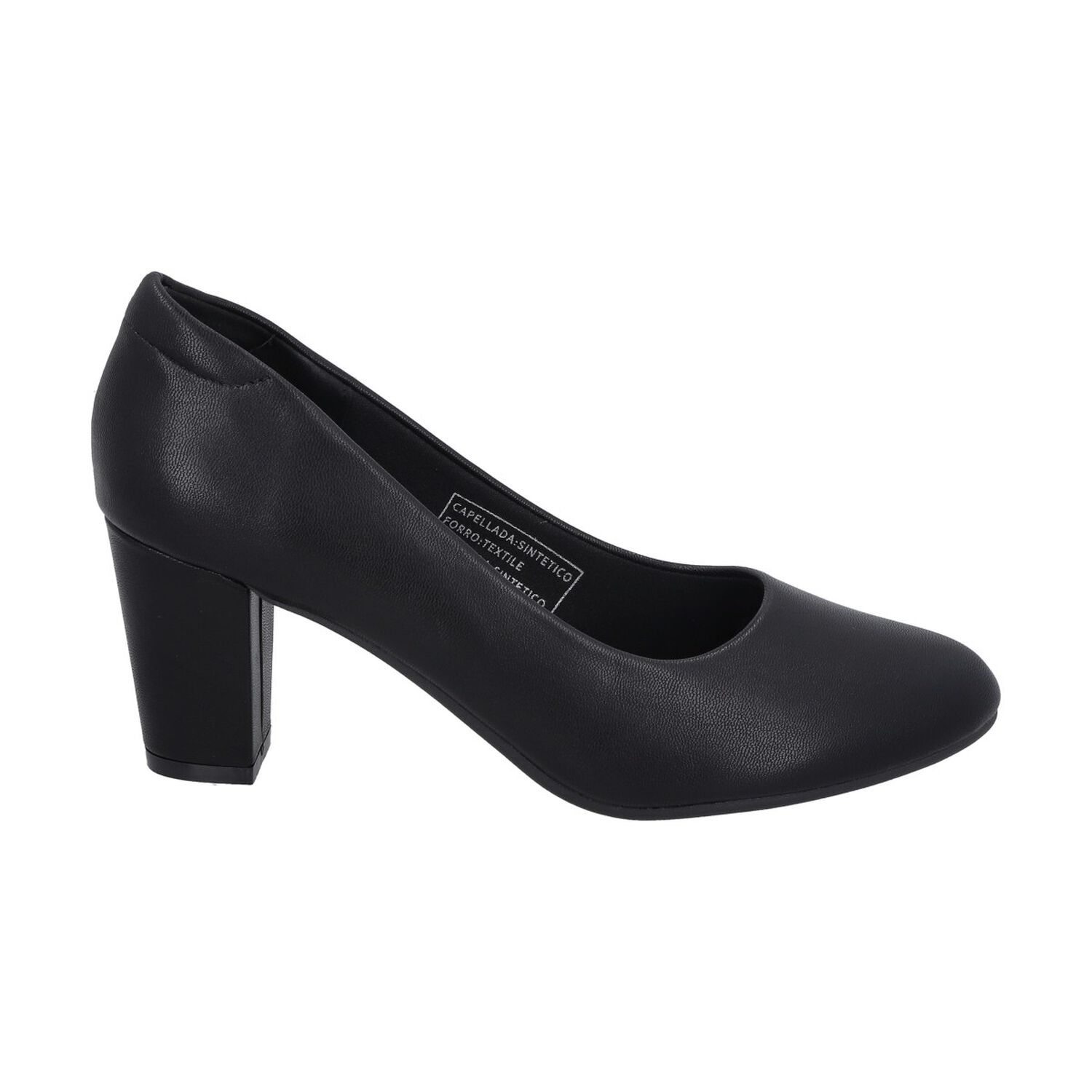 Zapato Mujer Negro Mary Police image number 0.0