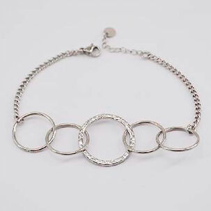 Pulsera 19v69 Plateado Mujer Stb340