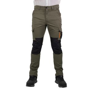 Pantal&oacute;n Cargo Hw Dakota Spandex Verde Oliva