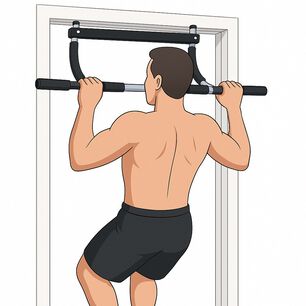 Barra Ejercicio Multifuncional Puerta Abdominales Flexiones Dominadas!